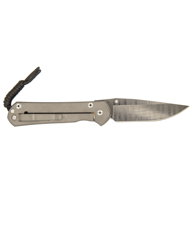 Chris Reeve Large Sebenza 21 Unique Triple Mosaic Opal/Ladder Damascus