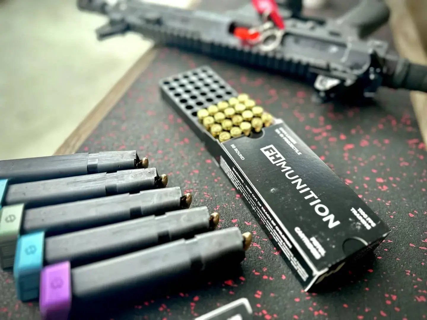 Fcp Box FH Munition Inc. Range Grade 9MM 124GR FCP RN 50RS/BOX - Solely ...