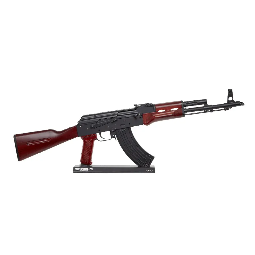 MAXIMUM ARMORY AKM - Wood - 1:1.67 Miniature - Solely Outdoors Inc.