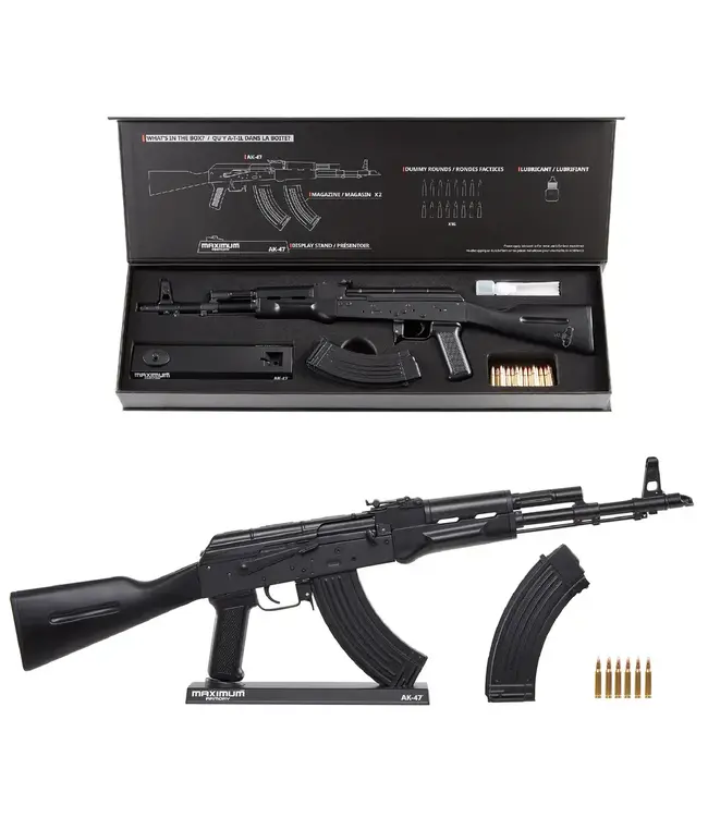 MAXIMUM ARMORY AKM - Black - 1:1.67 Miniature
