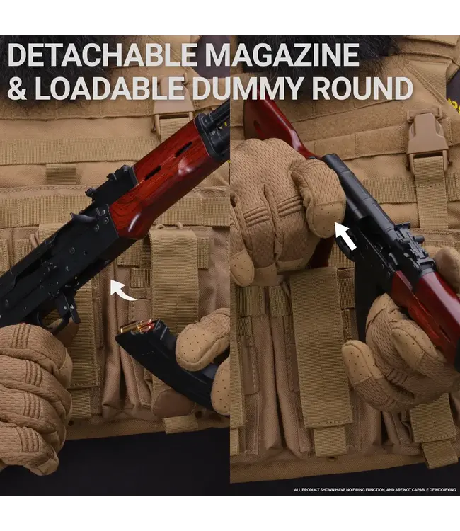 MAXIMUM ARMORY AKM - Black - 1:1.67 Miniature