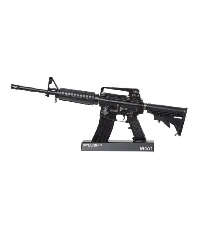 MAXIMUM ARMORY M4A1 - Black - 1:2.05 Miniature