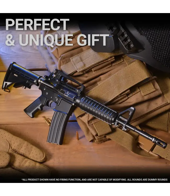 MAXIMUM ARMORY M4A1 - Black - 1:2.05 Miniature