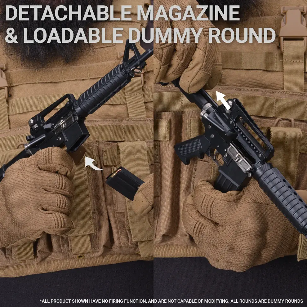 MAXIMUM ARMORY M4A1 - Black - 1:2.05 Miniature - Solely Outdoors Inc.