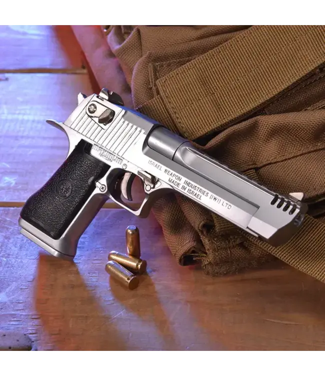 MAXIMUM ARMORY Desert Eagle - Silver - 1:2.05 Miniature