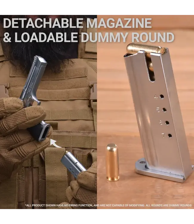 MAXIMUM ARMORY Desert Eagle - Black - 1:2.05 Miniature