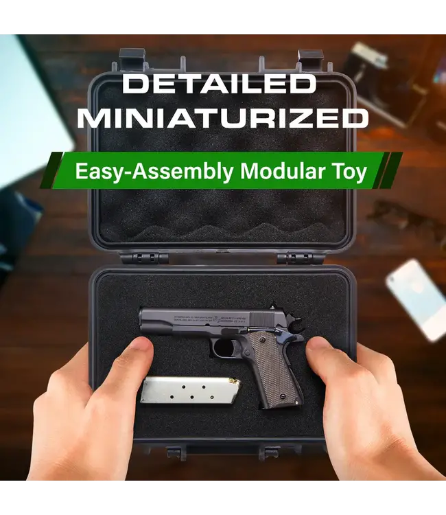 MAXIMUM ARMORY M1911 - Black - 1:2.05 Miniature