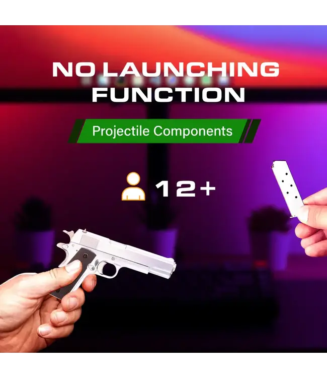 MAXIMUM ARMORY M1911 - Silver - 1:2.05 Miniature