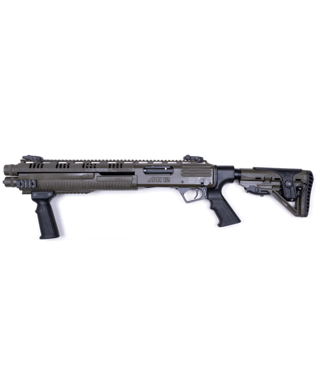 Charles Daly MH12 DOUBLE BARREL Pump 12GA 14” OD GREEN