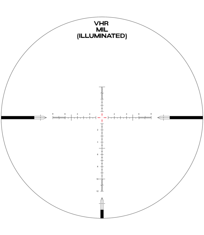 Arken EPL-4 4-16×44mm FFP VHR MIL Reticle w/ Zero Stop – 30mm Tube