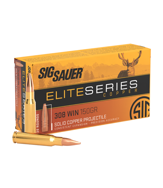 Sig Sauer Ammo .308 Win 150gr Elite Hunting HT 20/Box