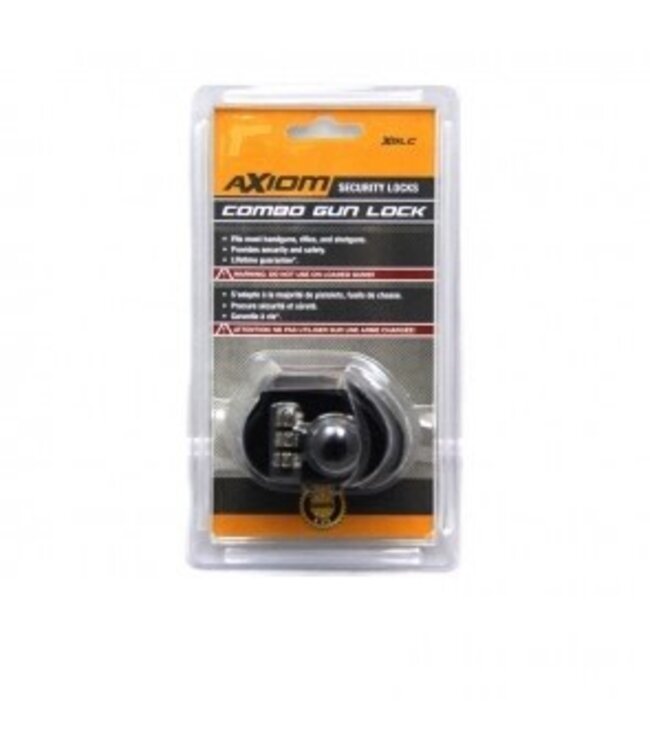 Axiom Gun Trigger Lock - combination flat bottom