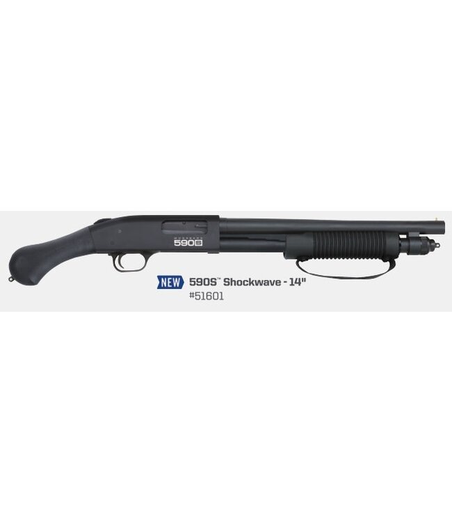 MOSSBERG 590S SHOCKWAVE 12 GA 3″ 14.375″ SHOTGUN