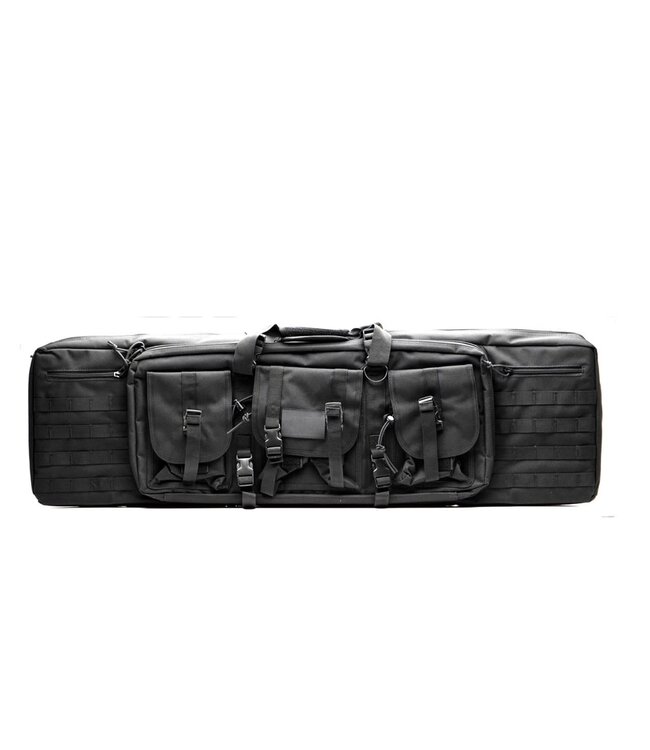Scorpio 600D Polyester 42″  Double  Gun Case Black