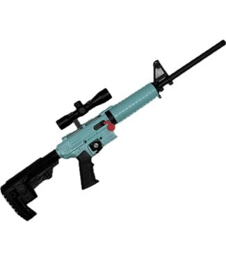 rock island Derya TM-22 .22LR 18″ BBL EGG Blue  With 3-9x40 Compact Rifle Scope Combo