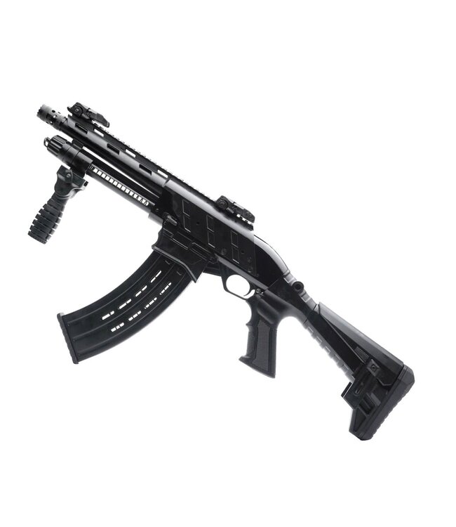 Federation Firearms SPM-9 Pump-Action 12ga.3/4-2-3"  9"BBL – BLK