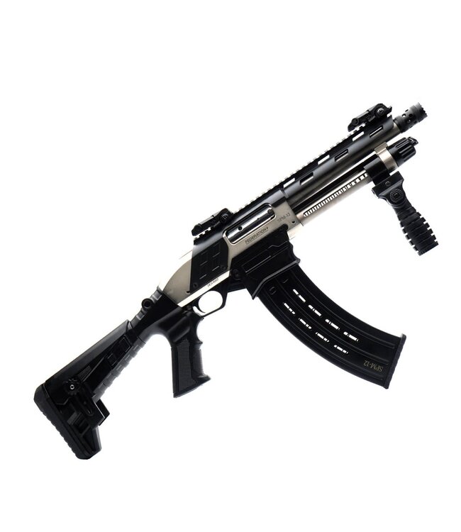 Federation Firearms SPM-9 Pump-Action 12ga.3/4-2-3" 9"BBL – Marine