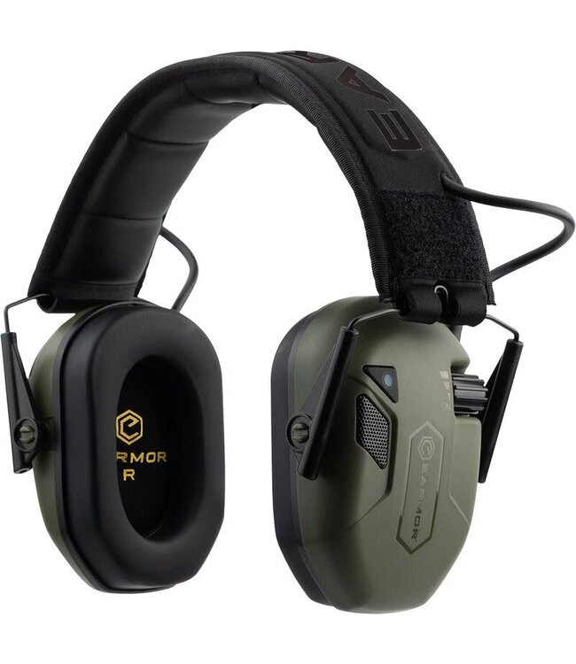 EARMOR 300T Sport Shooting Electronic Hearing Protector With Gel Earpads Bluetooth NRR 22-FG