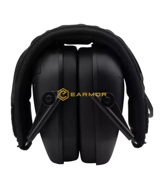 EARMOR M300T Sport Shooting Electronic Hearing Protector With Gel Earpads Bluetooth NRR 22- BLK