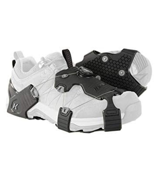 Korkers Ice Walker Black/Grey Taction Cleats MD