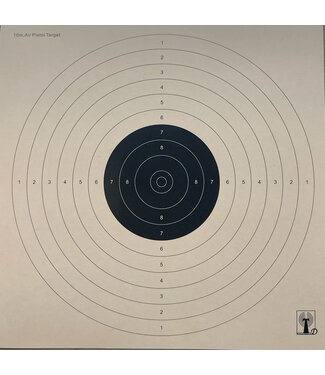 10m Air Pistol Target