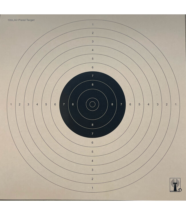 10m Air Pistol Target