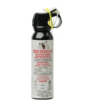 frontiersman Frontiersman Bear Spray 225 Gram Canister w/Glow-In-Dark Safety