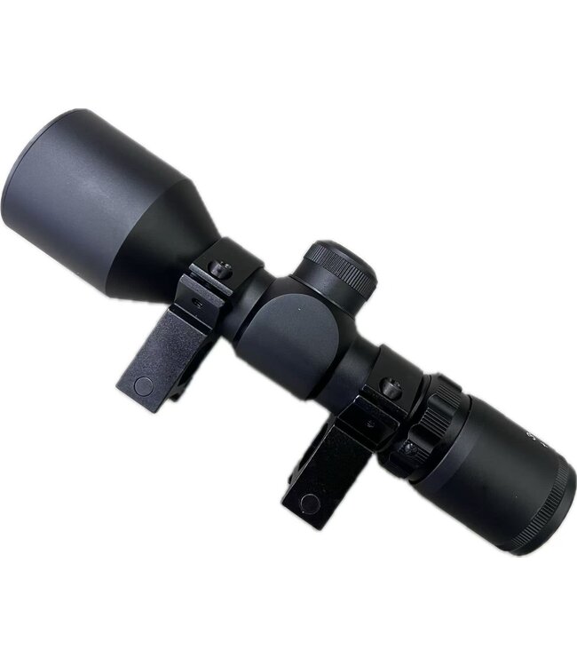 Compact  3-9x40 Rifle Scope Crosshair Reticle with Mounts for Quick Aiming