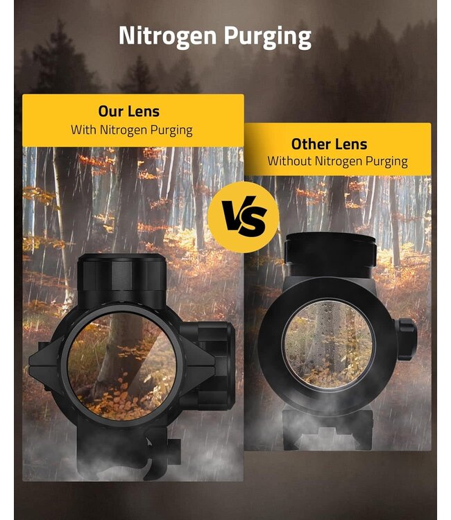 Compact 4x32  Rifle Scope Crosshair Optics Hunting Scope