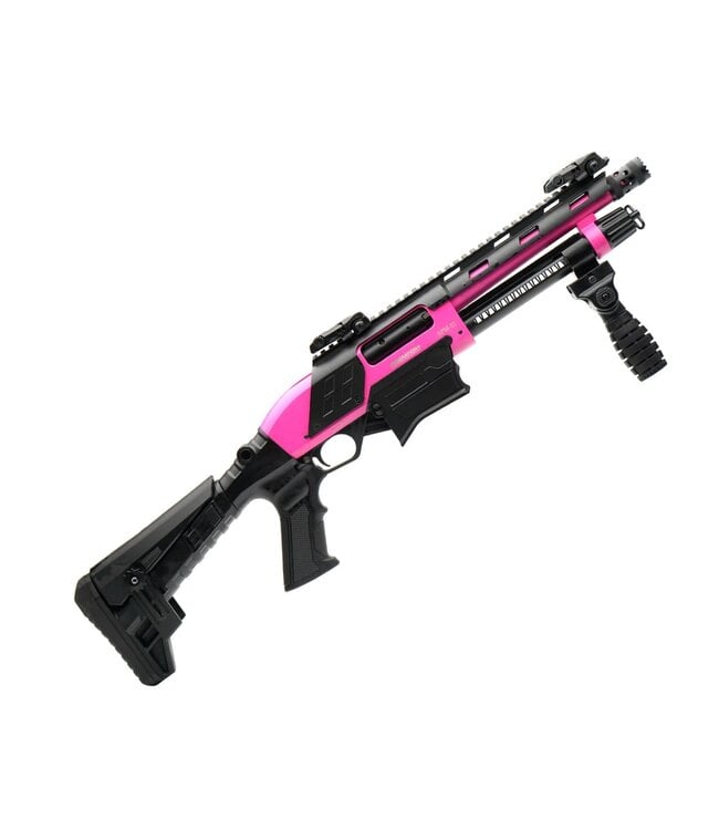 Federation Firearms SPM-12 Pump Shotgun - 12GA, 2-3/4" or 3"  9" BBL PINK