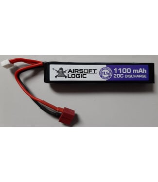 Airsoft Logic 11.1V Li-po Battery 1100maH (Tamiya)