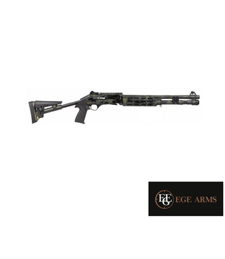 EGE Arms EGE Panzer Arms M4 Speed Pro MultiCam Black Cerakote w/M-LOK   12Ga 2-3/4" or 3" 18.6" BBL