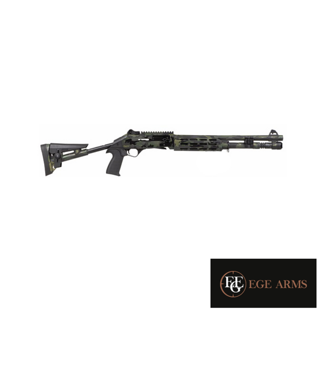 EGE Panzer Arms M4 Speed Pro MultiCam Black Cerakote w/M-LOK   12Ga 2-3/4" or 3" 18.6" BBL