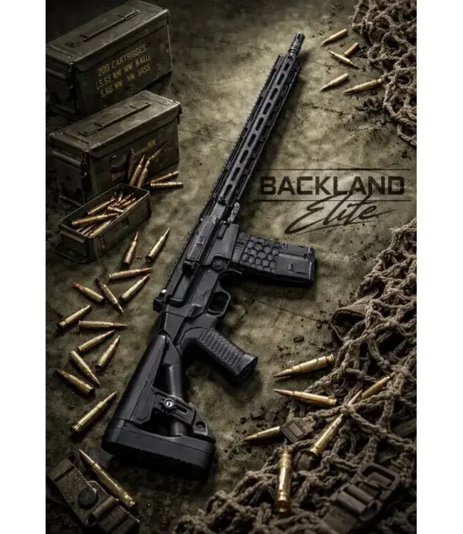 Crusader Arms Backland Hunter Elite 5.56 Nato / .223 Rem, 18.6" BBL  BLK