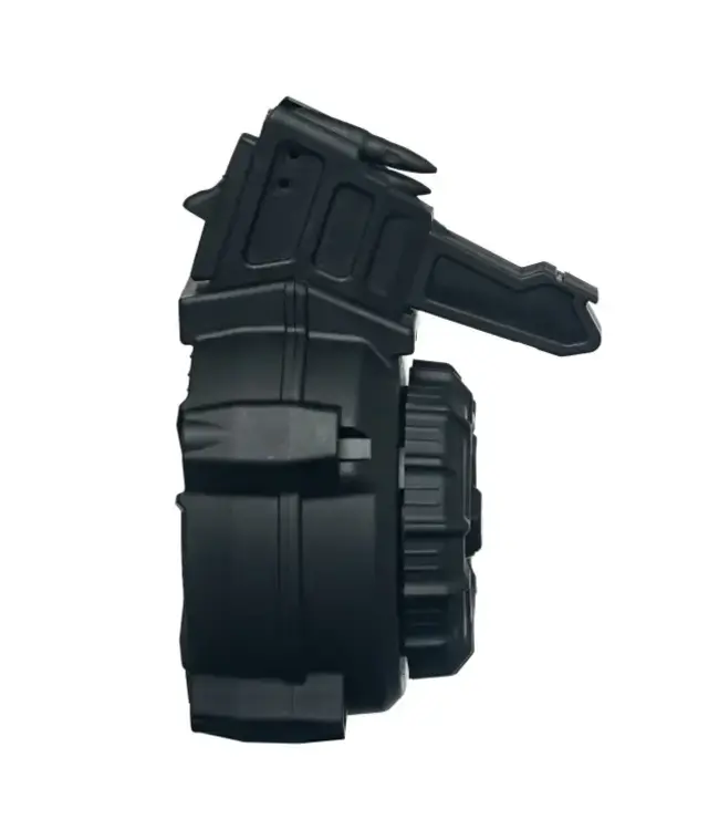 ProMag SKS Polymer Drum Magazine, Black: 7.62x39mm, 5/50 Rounds