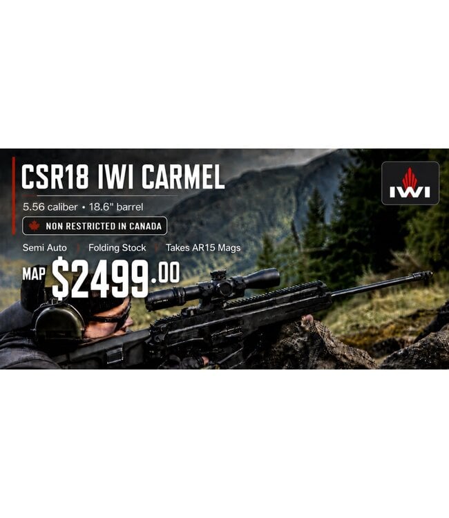 PRE-ORDER: IWI Carmel Semi-Auto 5.56 NATO 18.6″ Folding Stock