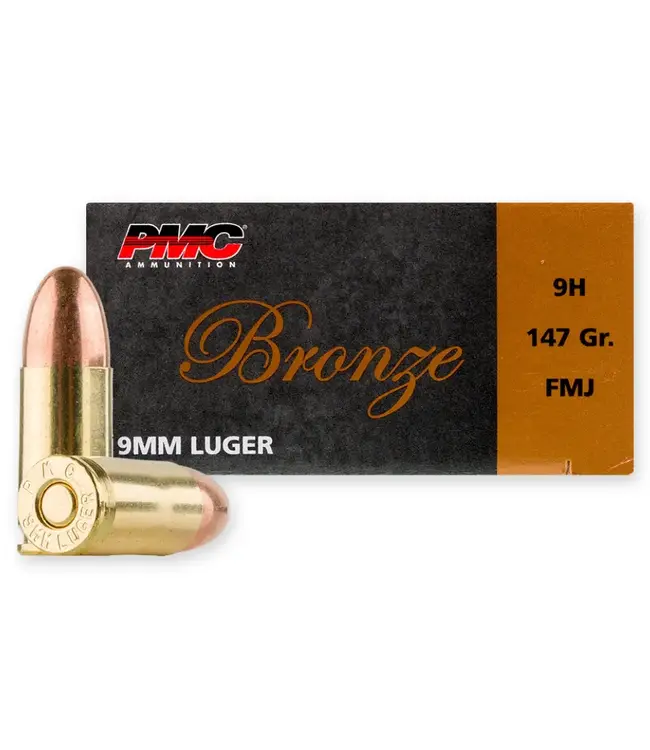 PMC 9x19mm FMJ 147GR 50RDS