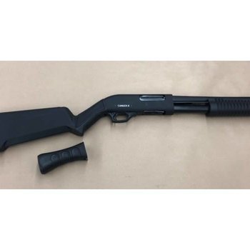 canuck shotgun defender regulator combo pump action shotguns synthetic crdc 1214 grip gauge barrel fixed bird head style