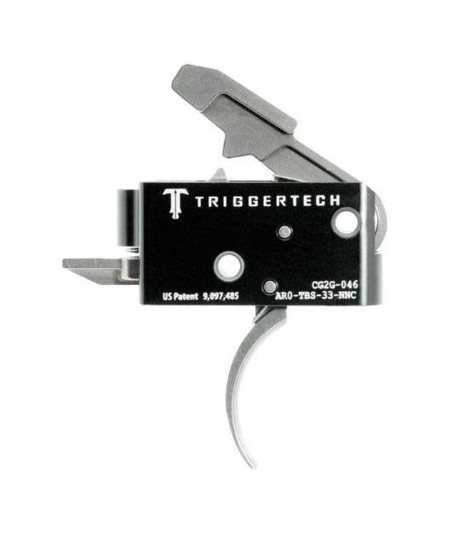 TriggerTech Competitive AR Trigger 3.5lbs Curved AR0-TBS-33-NNC
