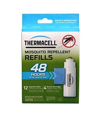 Thermacell Mosquito Area Repellent Refills  48-hour Value Pack (R-4) 12 insenct repellent 4 cartridges