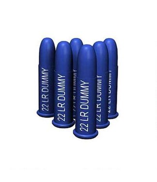 A-Zoom A-Zoom .22 LR Action Proving Rounds 6 Rounds Per Pack Aluminum Blue 12208
