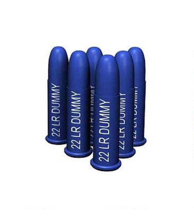 A-Zoom .22 LR Action Proving Rounds 6 Rounds Per Pack Aluminum Blue 12208