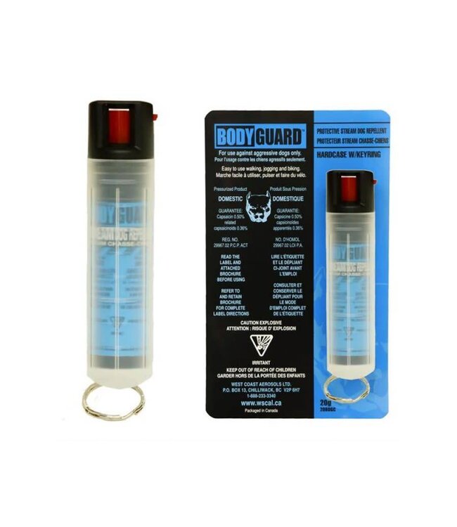 BodyGuard Dog Repellent Spray 20g Single Keyring