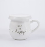 Mud Pie Happy Tea Mug