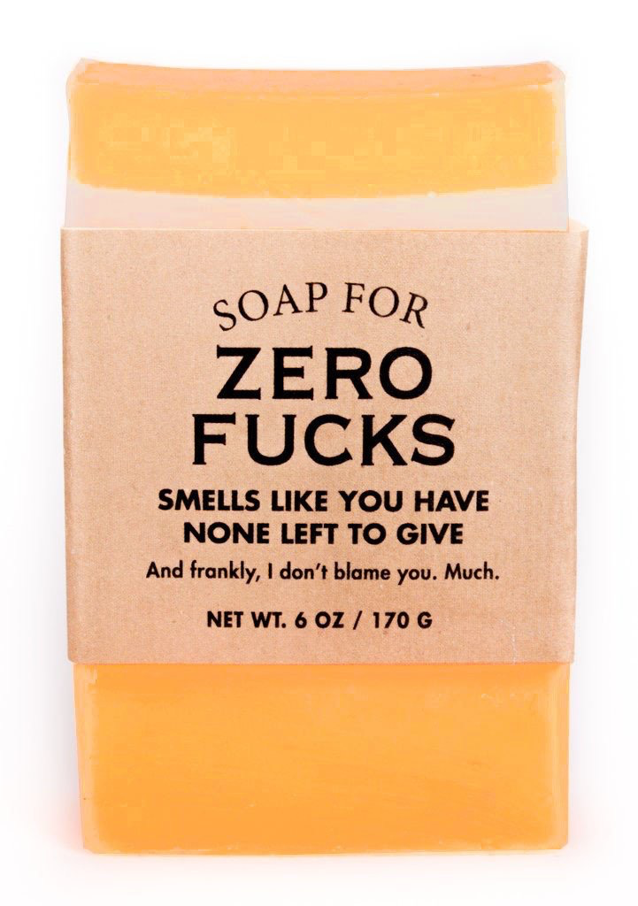 Whiskey River Soap Company - Zero Fucks - Soap