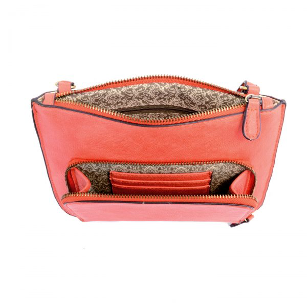 Joy Susan - Coral Crossbody Bag