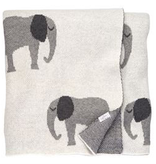 Mud Pie Knit Elephant Blanket