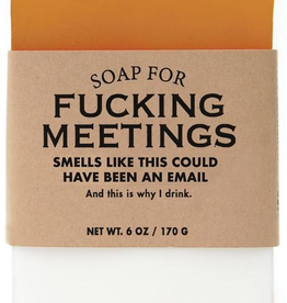 Whiskey River Soap Company - F*** Meetings - Soap