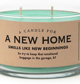 Whiskey River Soap Company - A New Home - Candle