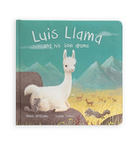 Jellycat - Luis Llama and His Lion Drama Book